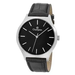Relógio Masculino Champion Quartz CN20597T Preto|Prata