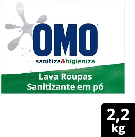 OMO Omo Lavagem Perfeita Sanitiza & Higieniza 2.2Kg