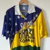 Camisa Brasil Copa 98 Vintage |  Copa 98 Usado 138924331