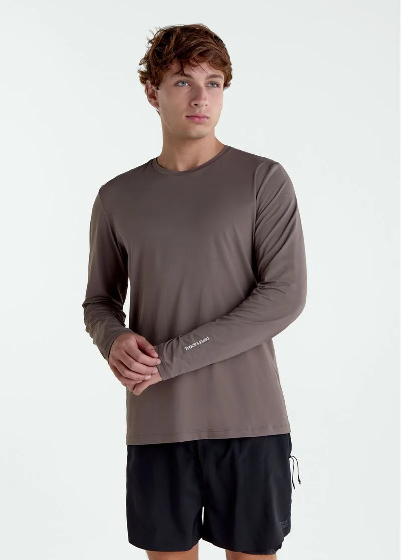 Camisa Masculina Manga Longa Uv Mesh