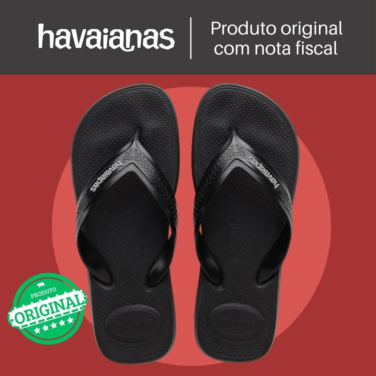 Chinelo Havaianas Masculino Top Max Comfort Anatômica Macia