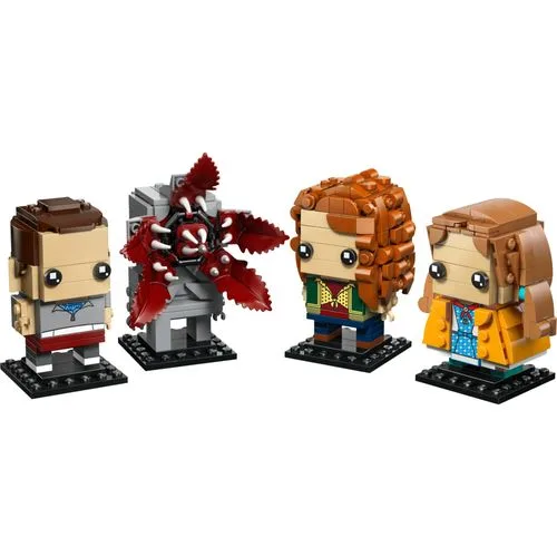 BrickHeadz - Figuras de Onze, Max, Demogorgon e Holly