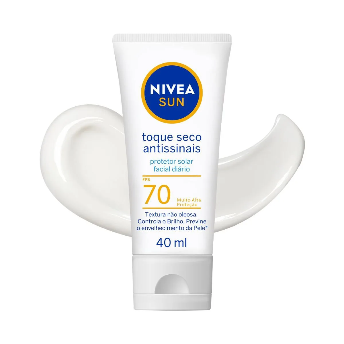 Protetor Solar Facial Nivea Sun Toque Se...