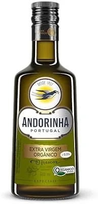 Azeite Andorinha Vidro Extra Virgem Orgânico 500ml