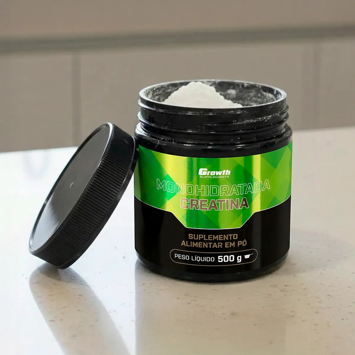Creatina Monohidratada 500g Growth Supplements - Sem Sabor