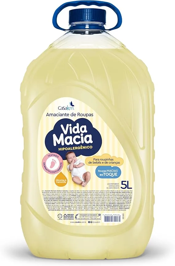 Amaciante Vida Macia Glicerina e Camomila, 5L