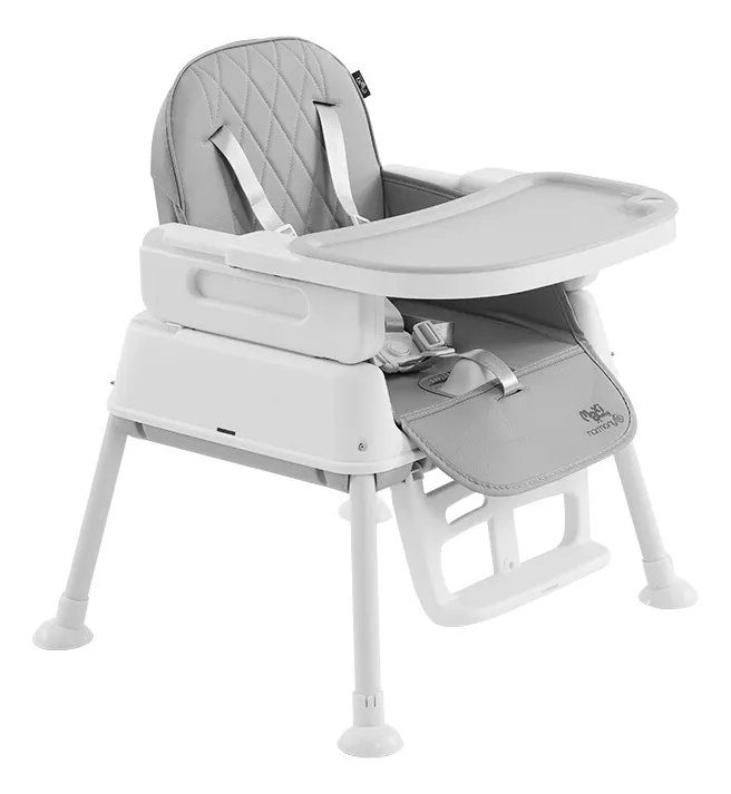 Cadeira De Alimentação Infantil 3 Em 1 Harmony Maxi Baby - Cinza