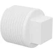 Plug Com Rosca 1/2' Branco Tigre