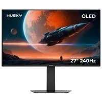 Monitor Gamer Husky Boreal OLED 27", QHD, 240Hz, RGB, DisplayPort e HDMI, 1.07B Cores, Ajuste de Ângulo, Preto - HMG00727, sem avaliações, R$ 3499.99 com 20% de desconto no PIX ou 10x de
