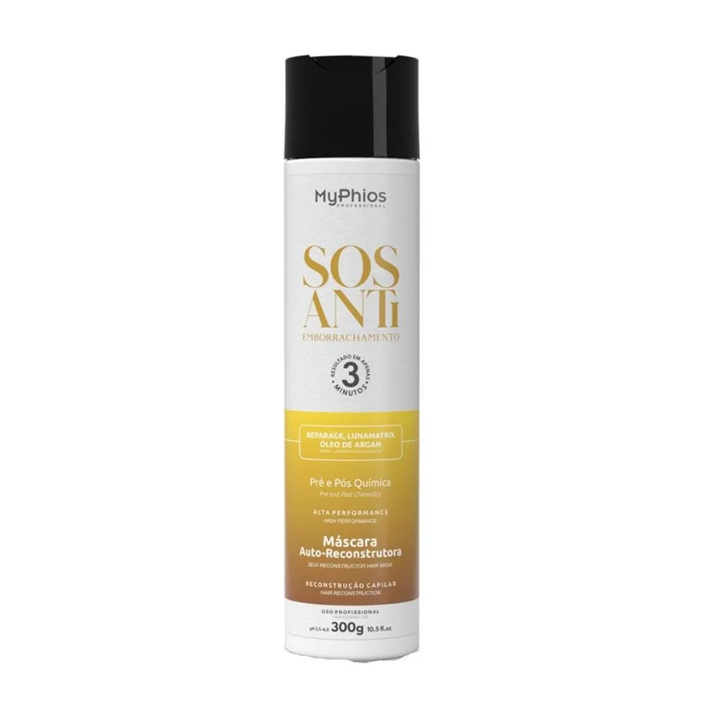 Máscara MyPhios SOS Antiemborrachamento 300 ml