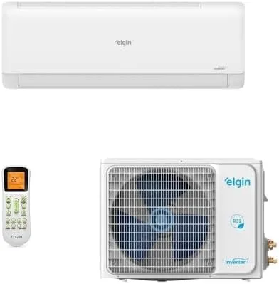 Ar Condicionado Split Inverter Eco II 9000 BTUs Elgin Quente e Frio 220v R-32 WI-FI