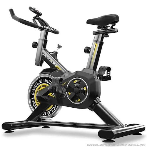 Bicicleta Ergométrica Spinning PodiumFit S90 - Silenciosa