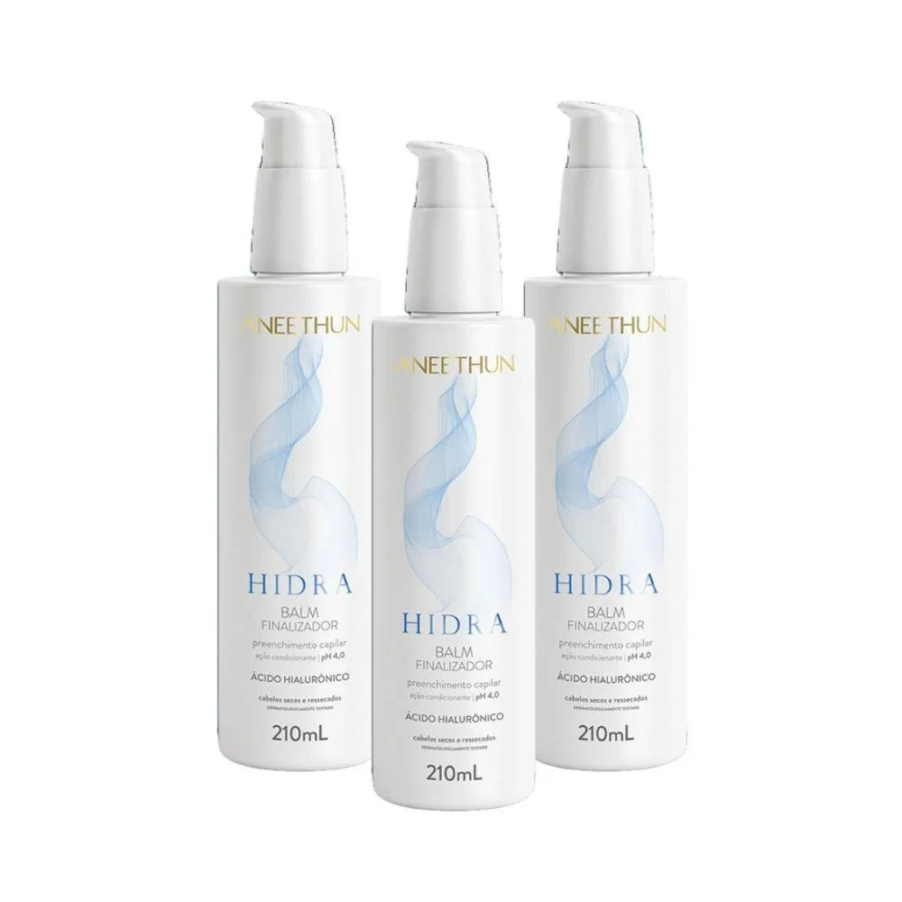 Kit Aneethun Hidra ph 4,0 3 Balm Finalizador 210 ml