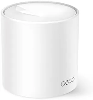 TP-Link Deco X10 (3 un.) Sistema Mesh Wi-Fi 6 para casa toda Dual Band AX1500, cobre até 190 m², 120 dispositivos, 2 portas gigabit, instalação por app Deco, Mesh com IA, Controle Parental
