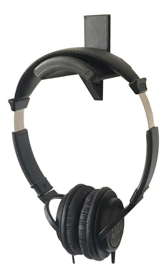 Kit 3 Suportes P Fone Ouvido Headset Headphone C/ Dupla Face