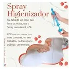 Pulverizador Spray Higienizador Álcool/água Ch-0461 Preto
