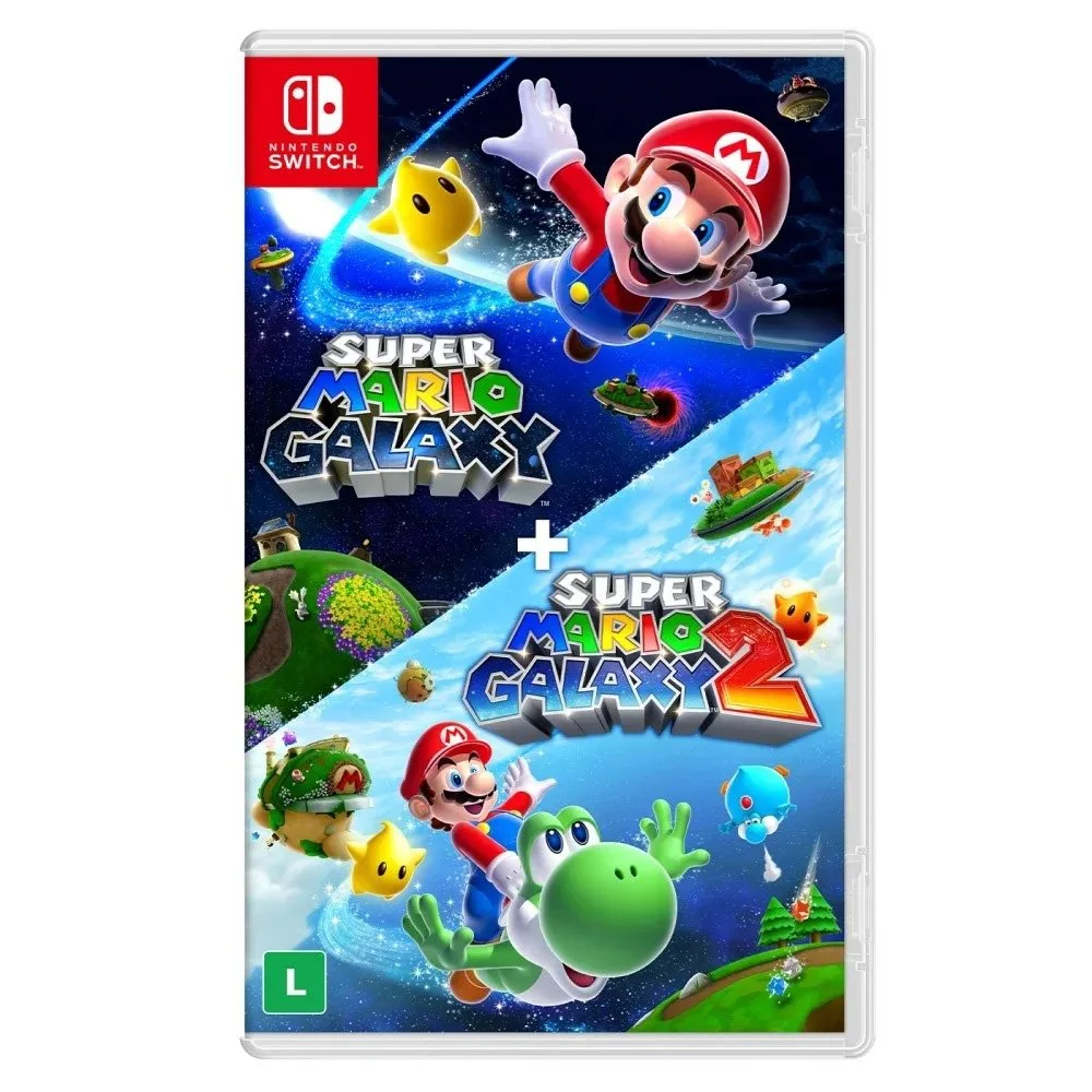 Kit Nintendo Switch 2 + Super Mario Galaxy 1 & 2