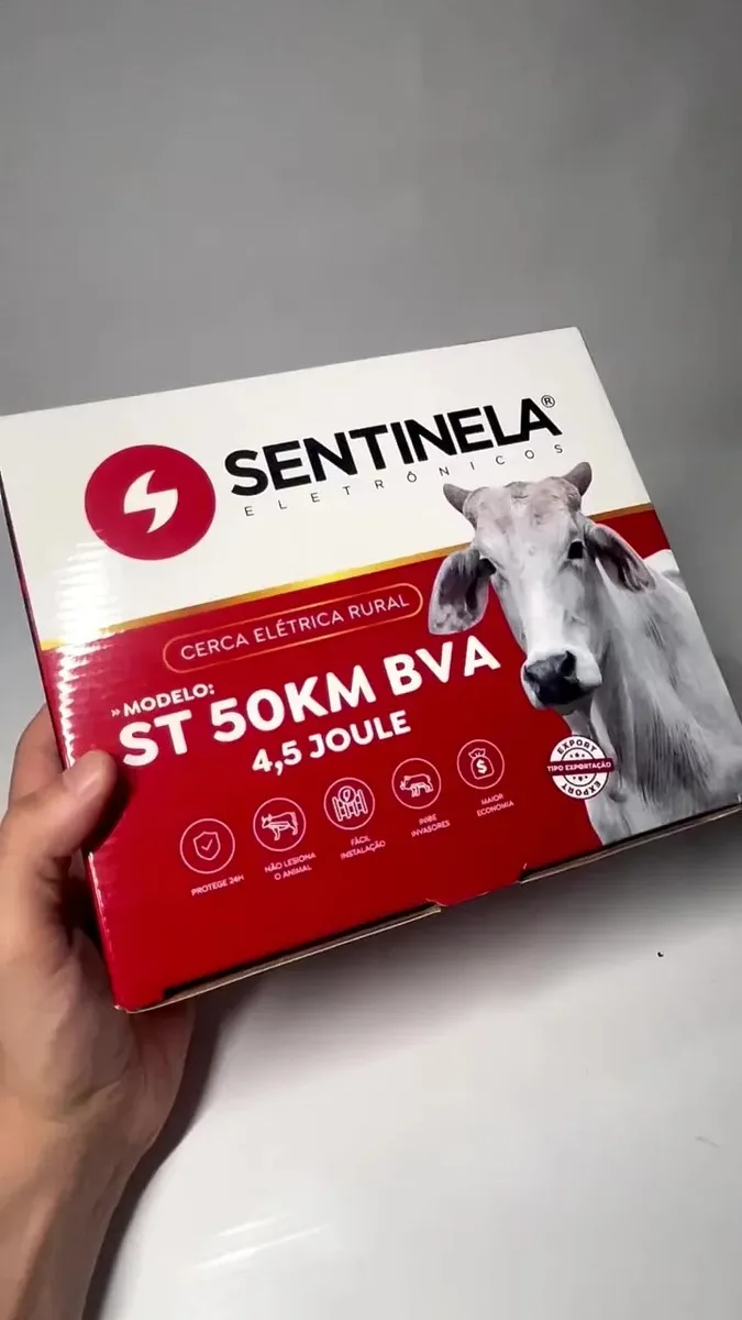 Eletrificador De Cerca Rural Sentinela St 50km Bv