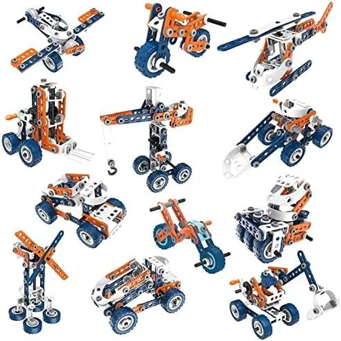 Brastoy Blocos De Construção Conjunto De Aprendizagem Brinquedos STEM Infantil (152 Peças)