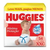 Fralda Huggies Máxima Proteção Giga M Com 172 Unidades