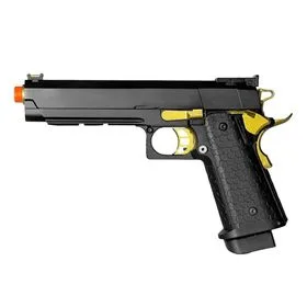 Pistola Airsoft GBB 1911 Hi-Capa Double Bell 79A 6mm FXR
