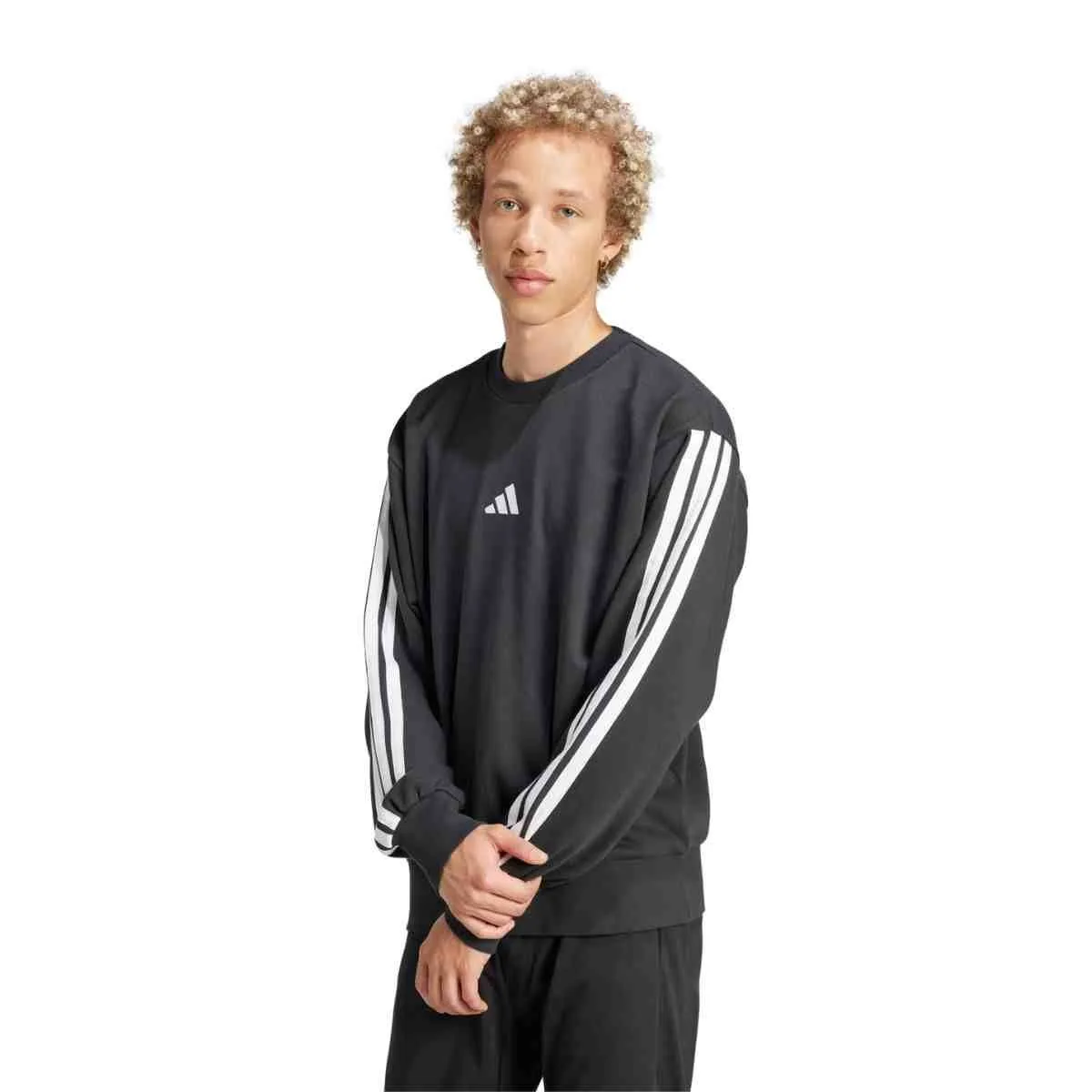 Jaqueta Masculina Moletom Adidas Essentials Preta