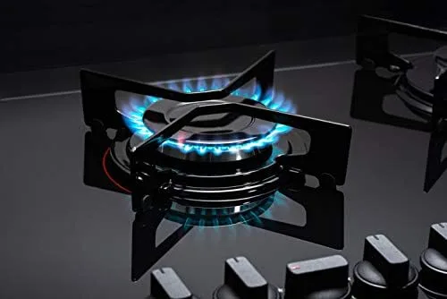 FISCHER COOKTOP À GÁS 5 BOCAS FIT LINE MESA VIDRO PRETO BIVOLT - 26343-57174