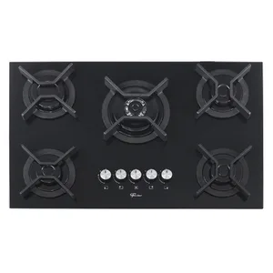 Cooktop 5 Bocas a Gás Preto Bivolt Infinity Fischer