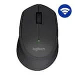 Mouse sem fio Logitech M280 com Conexão USB e Pilha Inclusa - Preto CX 1 UN