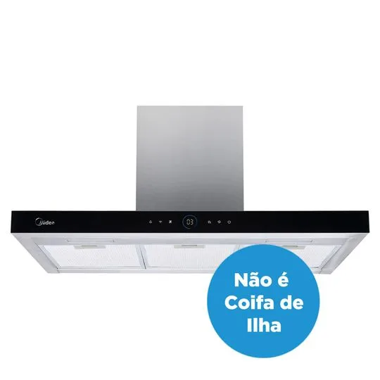 Coifa de Parede 90cm Smart Pro Touch Midea Outlet - 1547