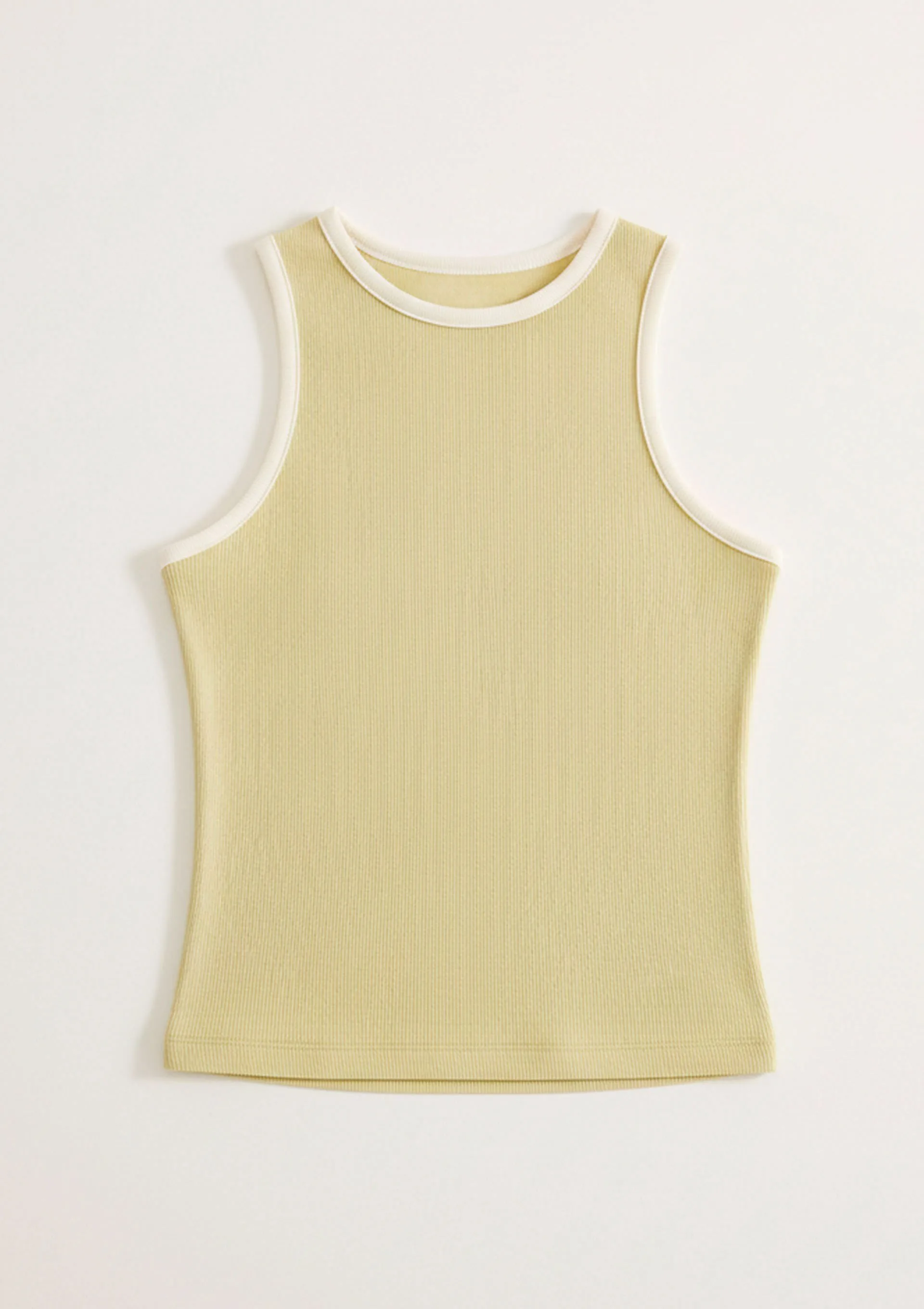 Regata Feminina Friso Contrastante - Verde