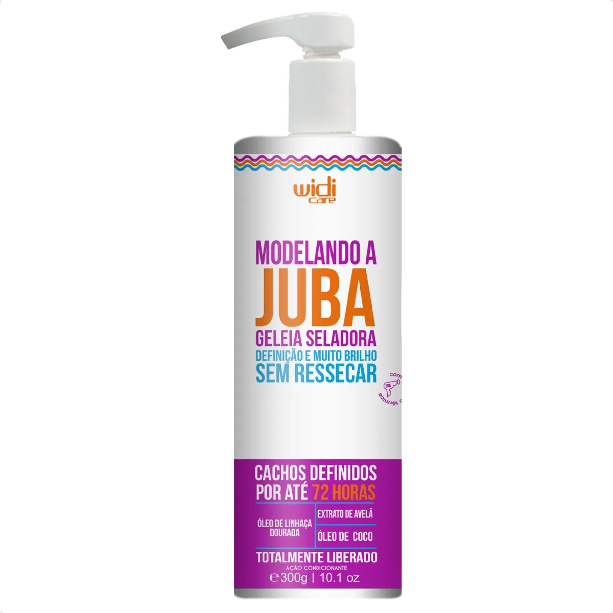 Encrespando A Juba + Mousse + Modelando Geleia Widi Care