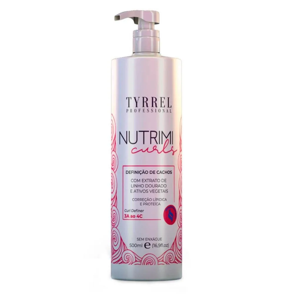 Leave-in Tyrrel Nutrimi Curls Definidor de Cachos para Cabelo Cacheado 500 ml