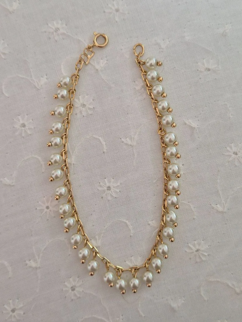 Pulseira Rommanel Pérolas |  Acervo Pessoal Usado 139478389