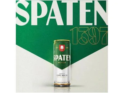 Cerveja Spaten Puro Malte Munich Helles Lager