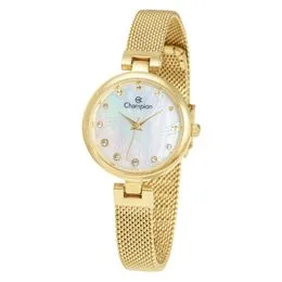 Relógio Feminino Champion Quartz CF26357H Dourado