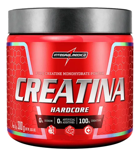 Creatina 100% Pura 300g Integralmedica - Força e Performance