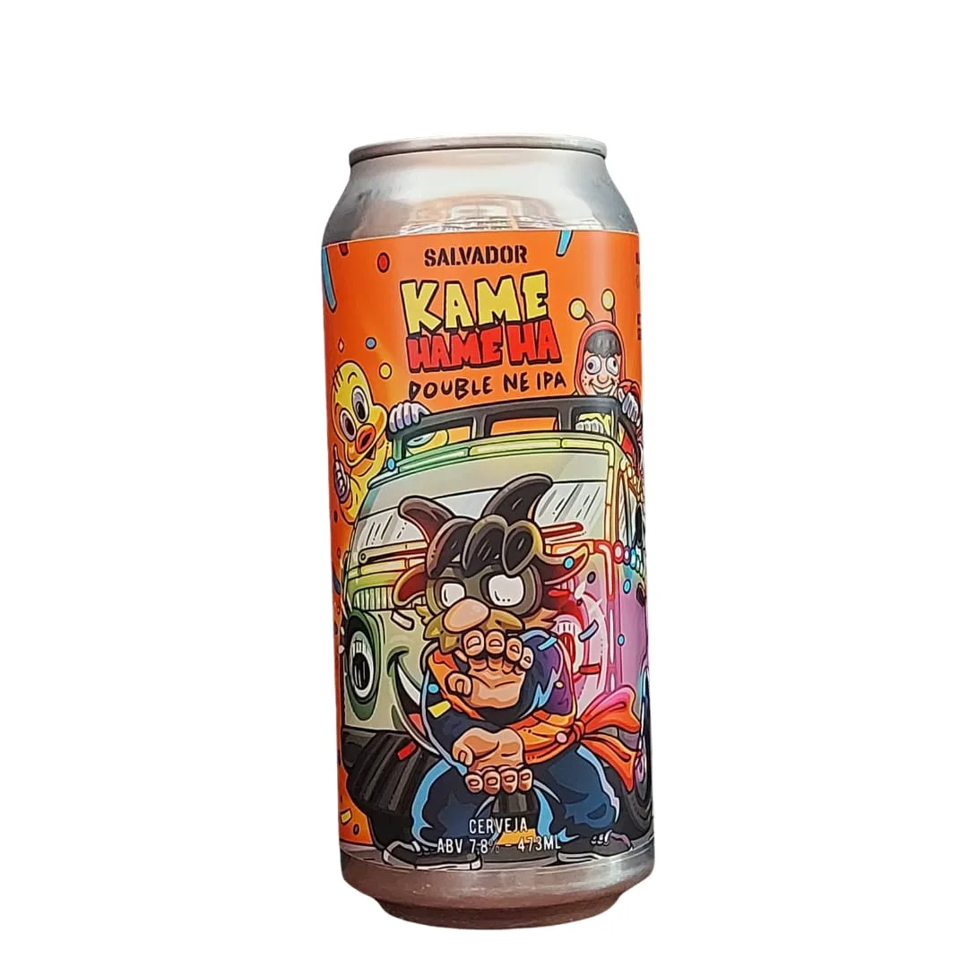 Cerveja Salvador Kame Hame HA Double NE IPA 473 ml