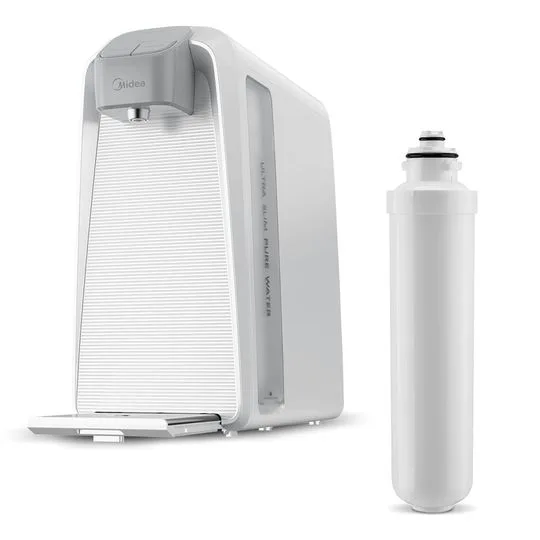 Kit Purificador de Água SlimPure Branco + 1 filtro refil Midea - 1943