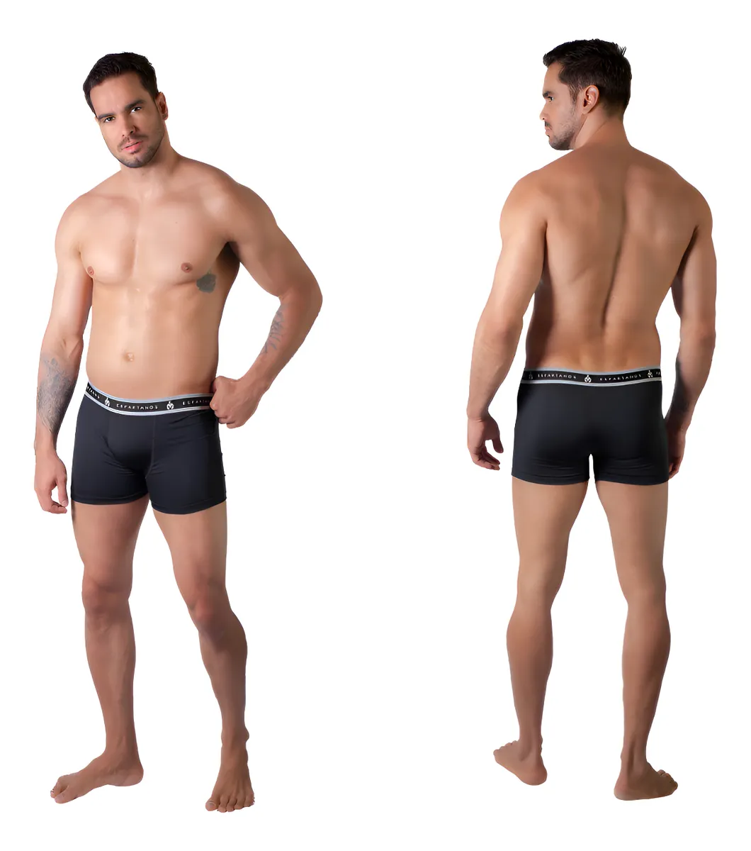 Kit Com 10 Cuecas Boxer Masculina Microfibra Original