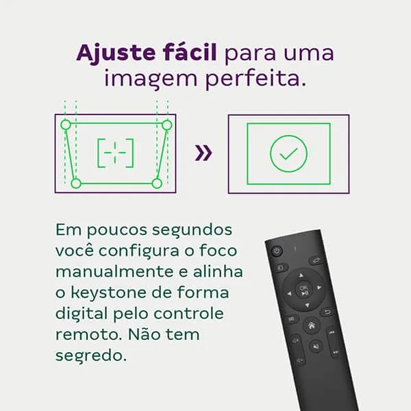 Projetor multimídia 5200 lúmens, Full HD, Bivolt, Branco, PFL5211, 4290057, Intelbras - CX 1 UN