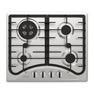 Cooktop 4 Bocas a Gás Inox Bivolt OTOP601 Oster