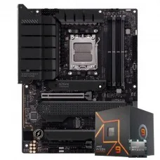 Kit Upgrade, AMD Ryzen 9 9900X3D, Placa Mãe Chipset B850