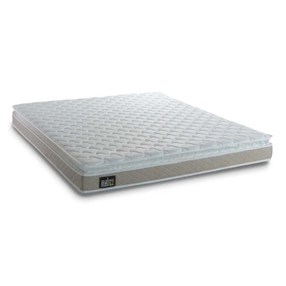 Colchão Casal Espuma D33 Millenium 138x188x19cm Bege/ Branco c/ pillow top