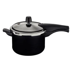 Panela de Pressão 4,5l Vancouver Effect Alumínio Antiaderente Starflon Max Preto 20cm 20591420 - Tramontina