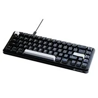 Teclado Magnético Gamer Attack Shark X65 HE, Rapid Trigger, 8000Hz, 0.01mm, Business Black, Preto - AS-X65HE-BB