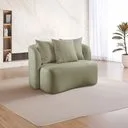 Sofá Curvo Orgânico Orion Elegância e Contemporaneidade Yescasa