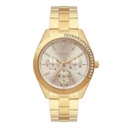 Relógio Feminino Orient Cristais FGSSM086 C1KX Dourado