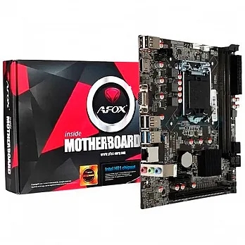 Placa Mãe Afox Ih81-ma6 Chipset H81 Intel Lga 1150 Ddr3 Matx