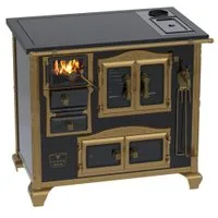 Fogao a Lenha Venax n 2 Imperador Premium Caldeira Preto SD